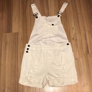 Distressed overall